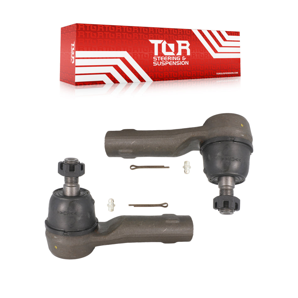 Front Outer Steering Tie Rod End Pair For 2004-2007 Ford Freestar Mercury Monterey KTR-104606