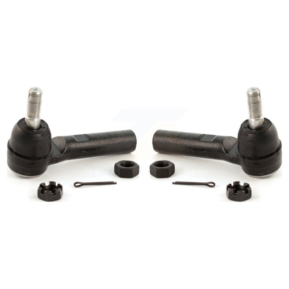 Front Outer Tie Rod End Pair For GMC Chevrolet Sierra 2500 HD Silverado Savana Express H2 KTR-104608