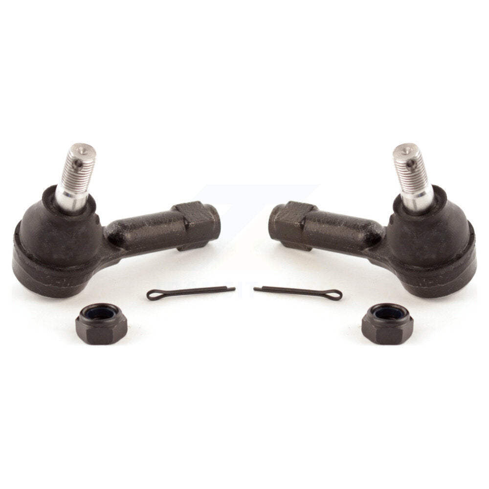 Front Outer Tie Rod End Pair For Nissan X-Trail Pathfinder Xterra Frontier INFINITI QX4 KTR-104613
