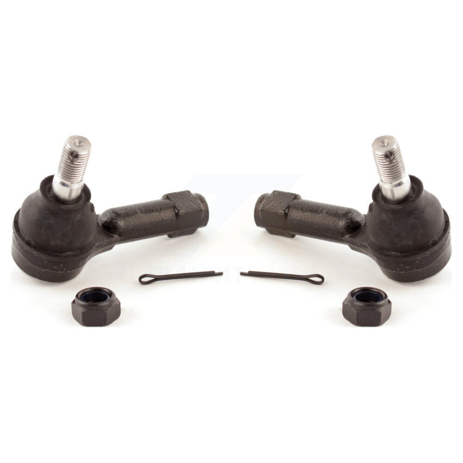 Front Outer Tie Rod End Pair For Nissan X-Trail Pathfinder Xterra Frontier INFINITI QX4 KTR-104613