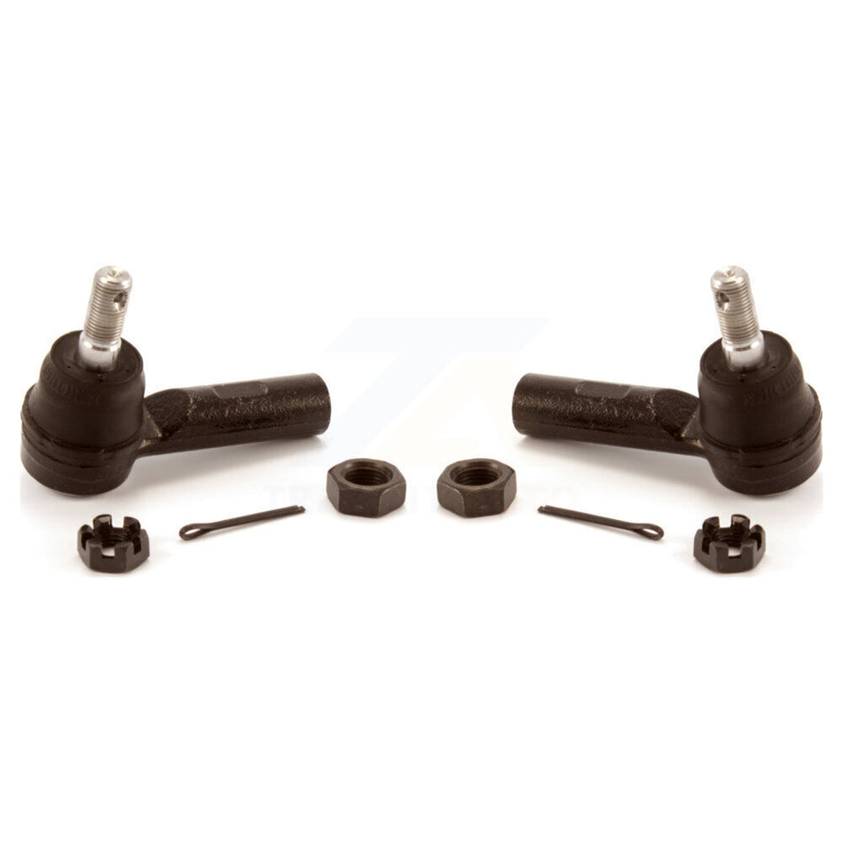 Front Outer Tie Rod End Pair For Toyota Matrix Yaris Pontiac Vibe Camry Prius C Sienna xD KTR-104617
