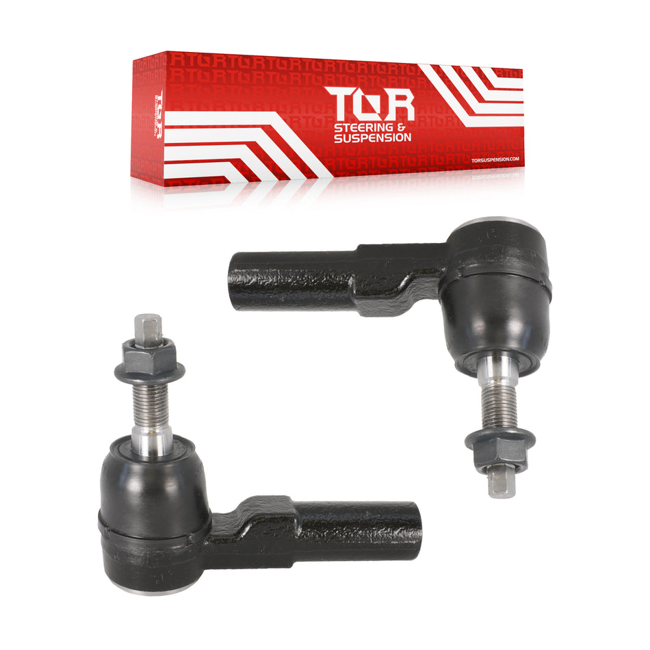 Front Outer Steering Tie Rod End Pair For Ford Escape Mazda Tribute Mercury Mariner KTR-104624