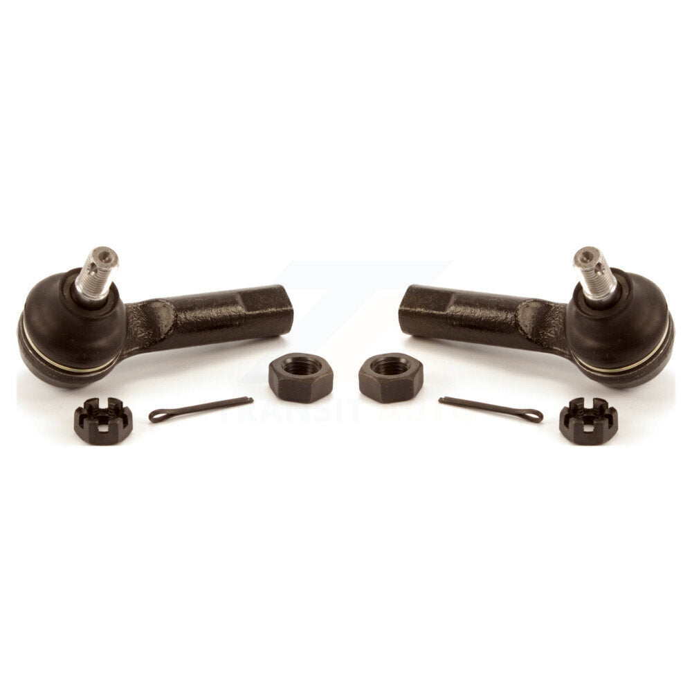 Front Outer Steering Tie Rod End Pair For Nissan Maxima Altima INFINITI I30 240SX I35 KTR-104627