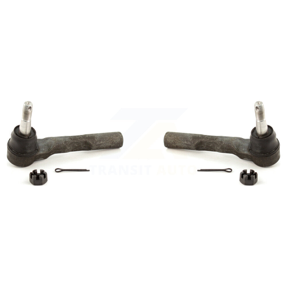 Front Outer Steering Tie Rod End Pair For Chevrolet Malibu Pontiac G6 Saturn Aura KTR-104629