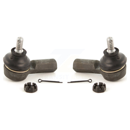Front Outer Steering Tie Rod End Pair For Honda Civic CR-V Acura EL KTR-104630