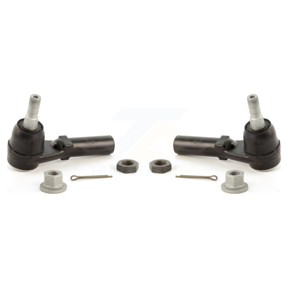 Front Outer Steering Tie Rod End Pair For Chevrolet Corvette Cadillac XLR KTR-104637
