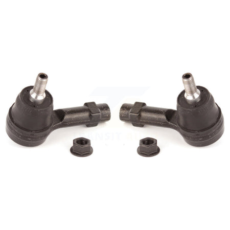 Front Outer Tie Rod End Pair For Mitsubishi Mirage Lancer G4 i-MiEV Colt Dodge Plymouth KTR-104647