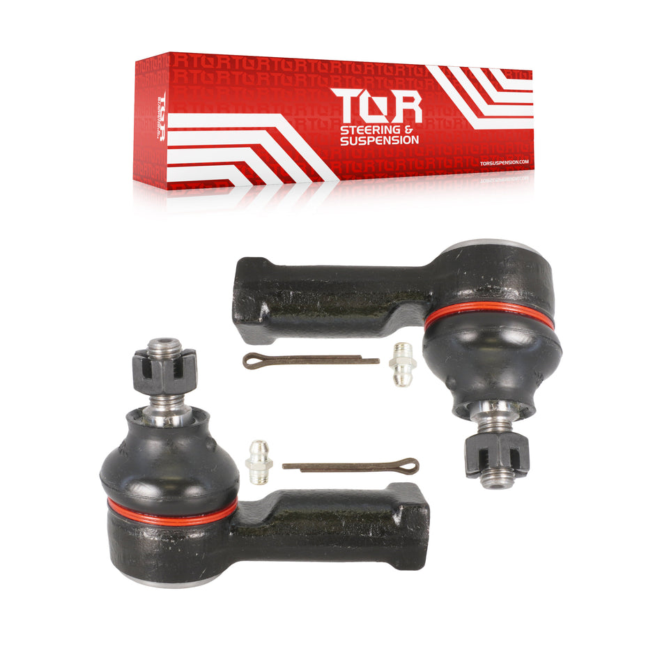 Front Outer Tie Rod End Pair For Chrysler Sebring Mitsubishi Eclipse Dodge Stealth Eagle KTR-104648