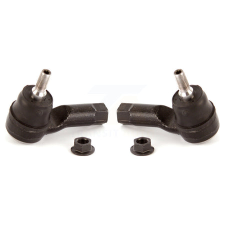 Front Outer Steering Tie Rod End Pair For 2003-2006 Mitsubishi Lancer Outlander KTR-104649
