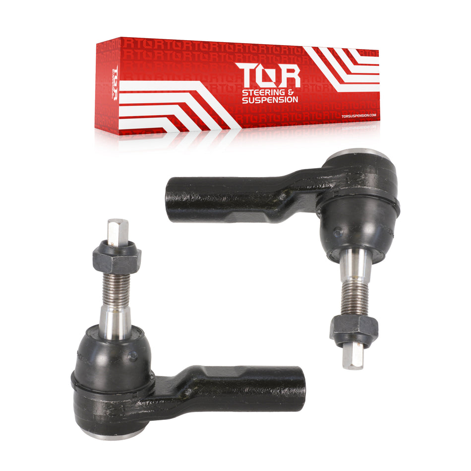 Front Outer Tie Rod End Pair For 2004-2007 Dodge Durango With 16mm Diameter Thread KTR-104662