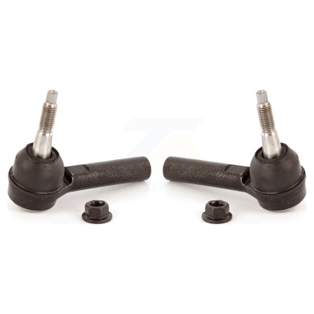 Front Outer Tie Rod End Pair For Chevrolet Equinox GMC Terrain Cadillac SRX Buick Saab KTR-104678