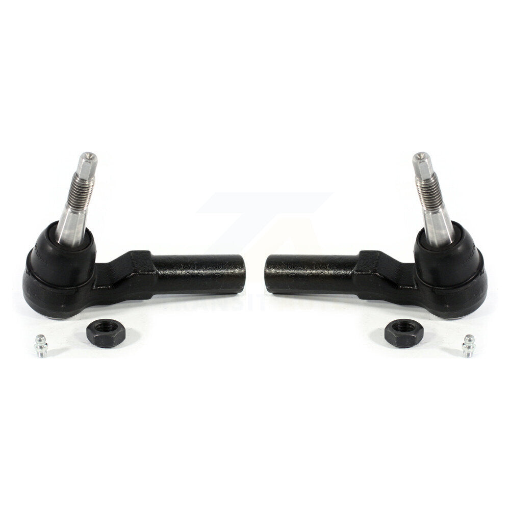 Front Outer Tie Rod End Pair For 2011-2023 GMC Chevrolet Sierra 2500 HD Silverado 3500 KTR-104685