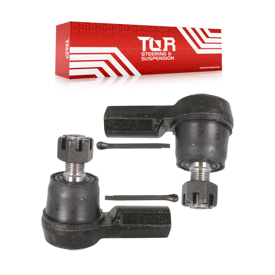 Front Outer Steering Tie Rod End Pair For Honda Element Acura RSX KTR-104693