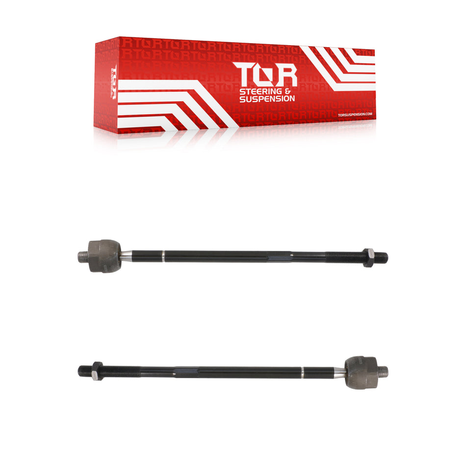 Front Inner Tie Rod End Pair For 2009-2011 Ford Focus Without Fixed Ratio Steering KTR-104764