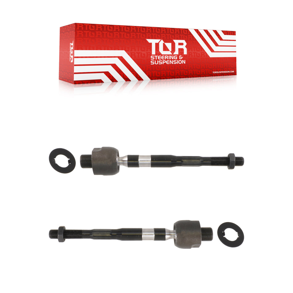Front Inner Steering Tie Rod End Pair For 2009-2015 Honda Pilot KTR-104806
