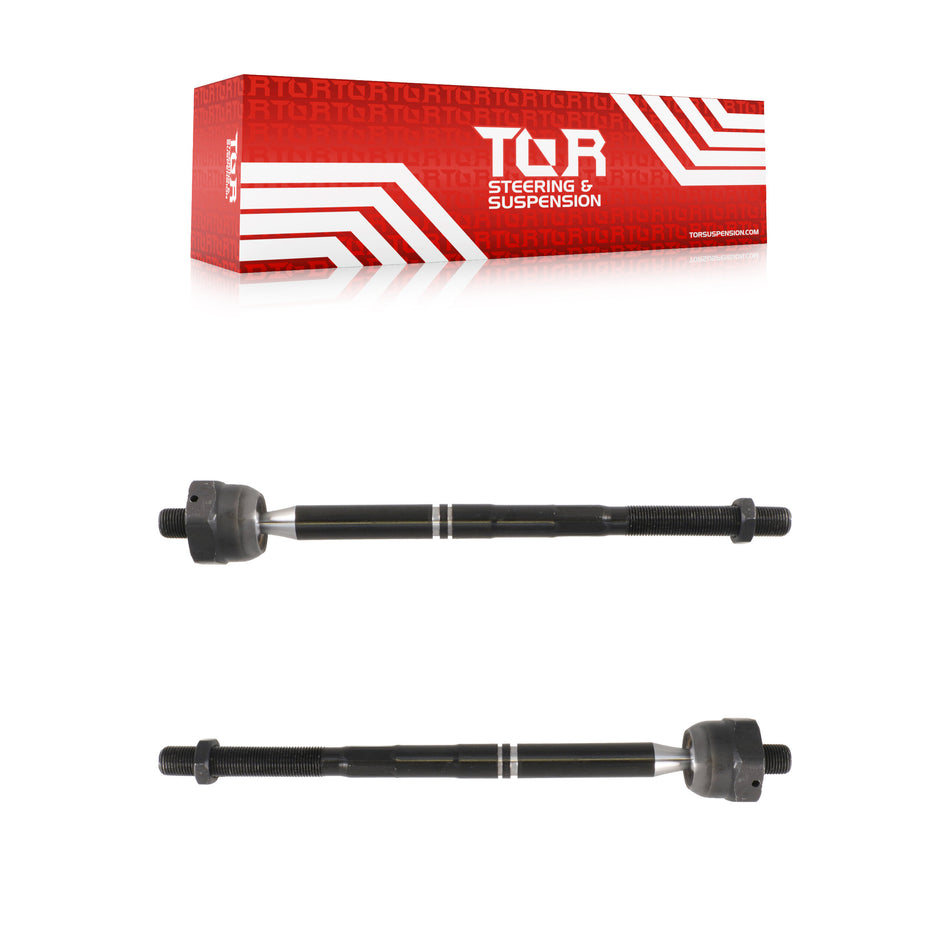 Front Inner Steering Tie Rod End Pair For Ford F-150 Lincoln Mark LT 4WD KTR-104835