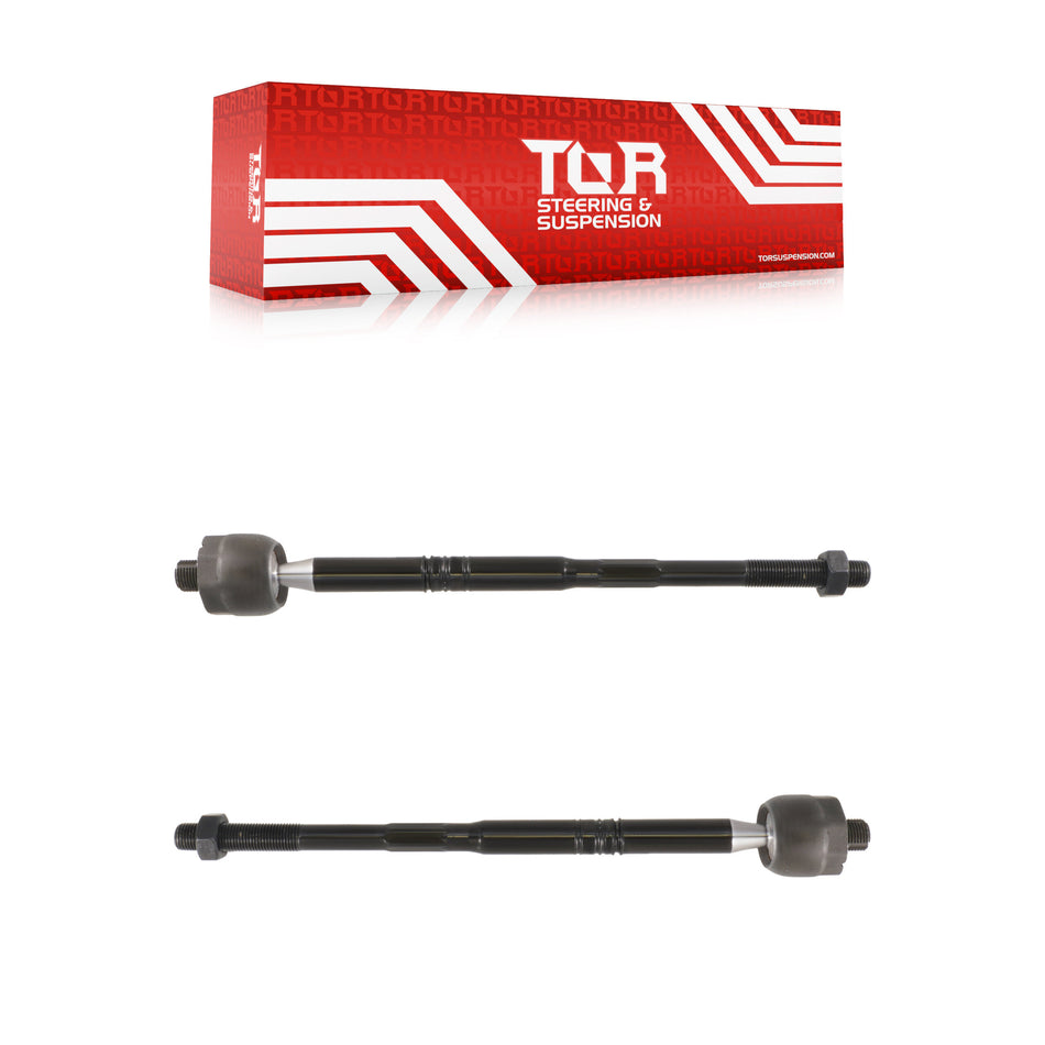 Front Inner Steering Tie Rod End Pair For 2010-2017 Chevrolet Equinox GMC Terrain 2.4L KTR-104845
