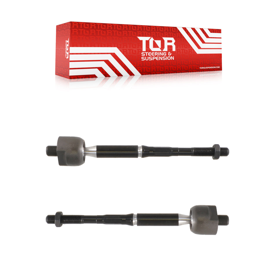 Front Inner Steering Tie Rod End Pair For Nissan Sentra LEAF NV200 Chevrolet City Express KTR-104865