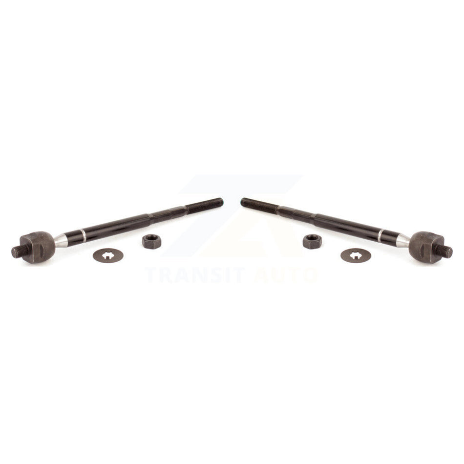 Front Inner Steering Tie Rod End Pair For Toyota Corolla RAV4 Prizm Geo Chevrolet KTR-104876