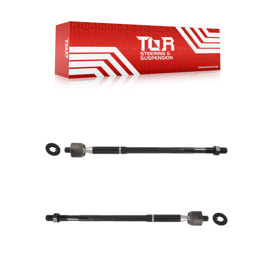 Front Inner Steering Tie Rod End Pair For Toyota Matrix Pontiac Vibe KTR-104911