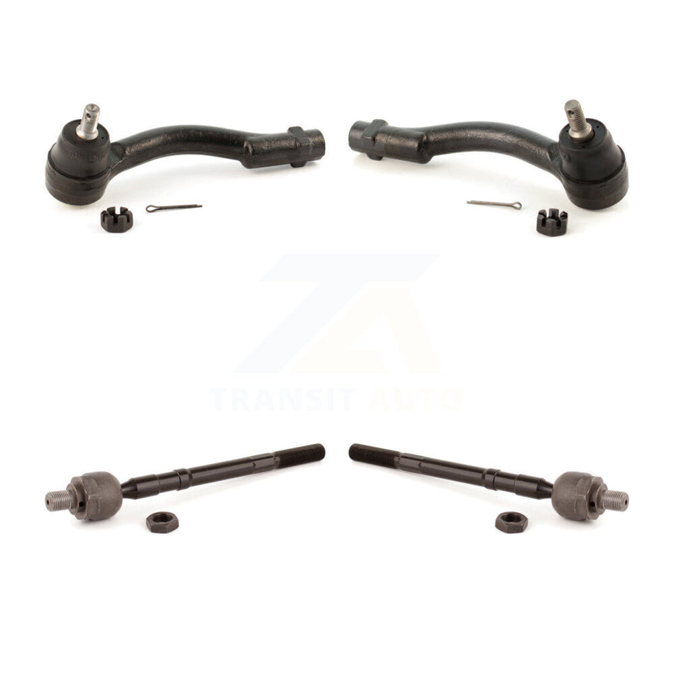 Front Outer & Inner Steering Tie Rod End Kit For Hyundai Tucson Kia Sportage KTR-104956