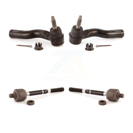 Front Outer & Inner Steering Tie Rod End Kit For Ford Fusion Lincoln MKZ Mercury Milan KTR-104965