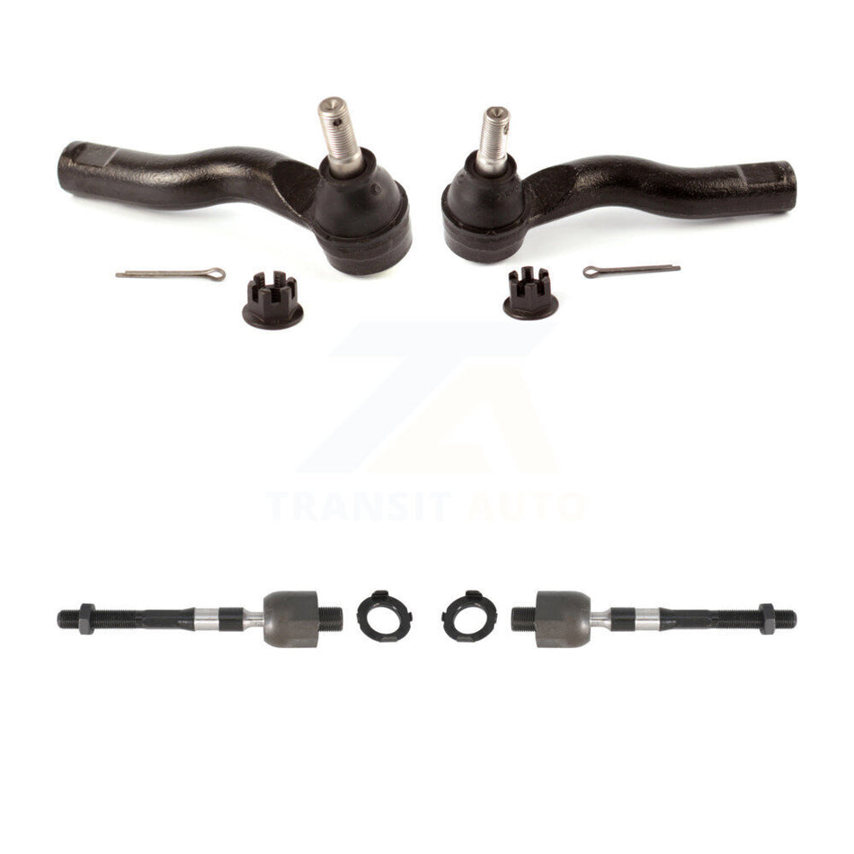Front Outer & Inner Tie Rod End Kit For Ford Fusion Mazda 6 Lincoln MKZ Zephyr Mercury KTR-104967