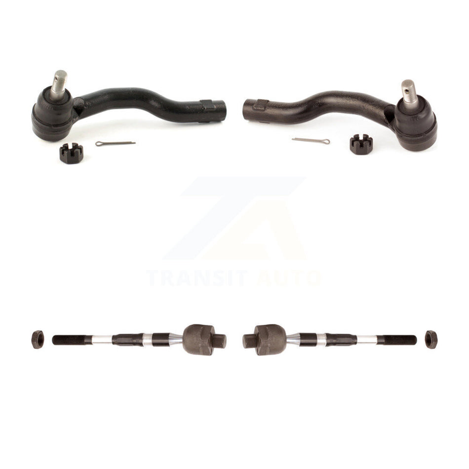 Front Outer & Inner Tie Rod End Kit For Nissan TITAN Armada INFINITI QX80 QX56 Pathfinder KTR-104985