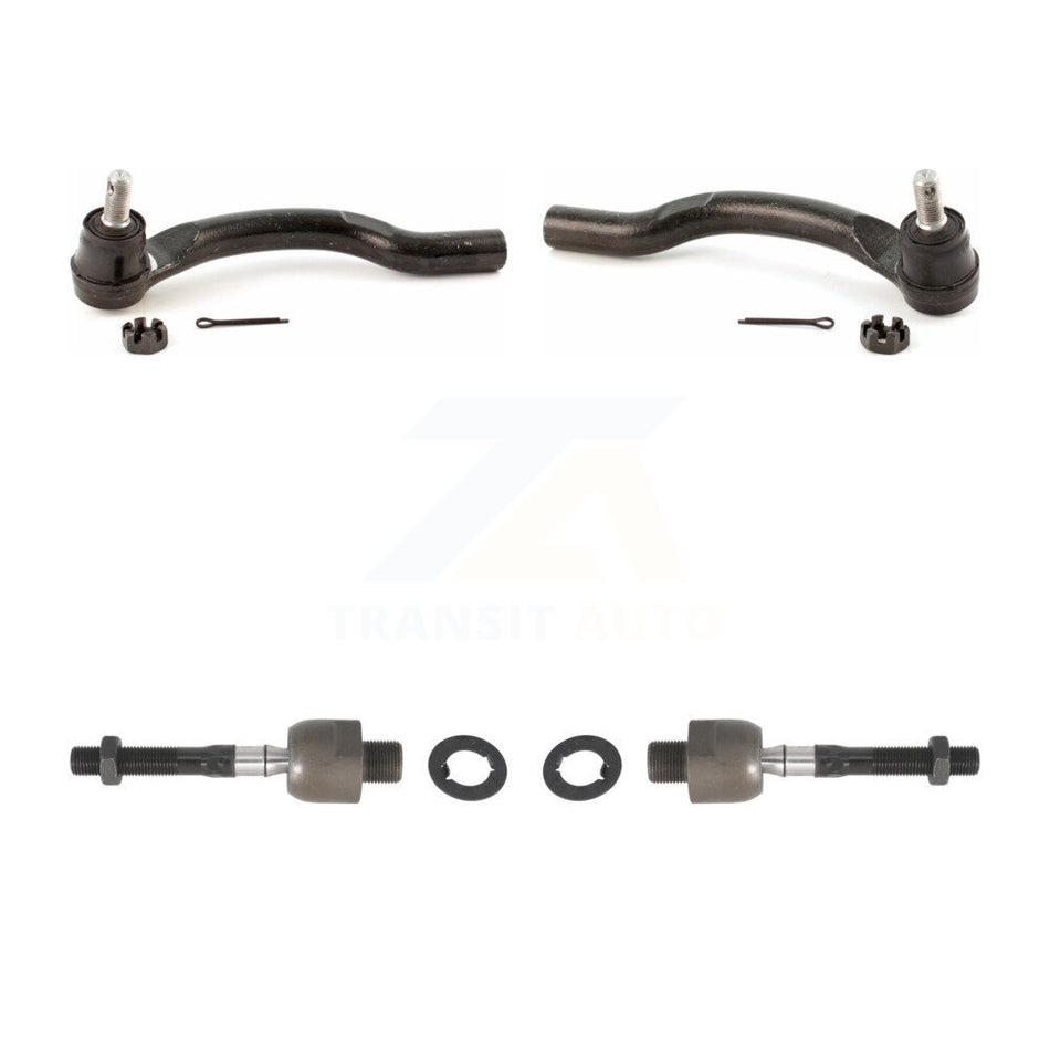 Front Outer & Inner Steering Tie Rod End Kit For 2008-2012 Honda Accord KTR-105009