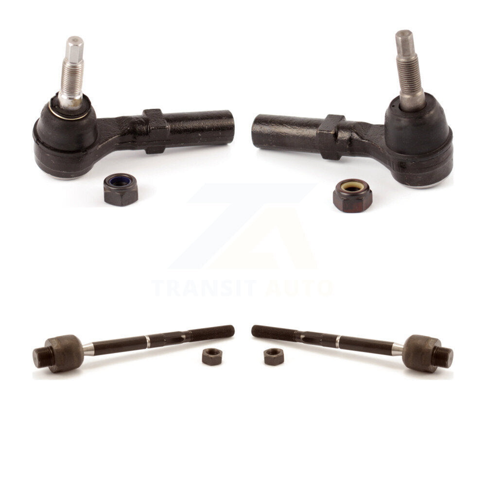 Front Outer & Inner Steering Tie Rod End Kit For Dodge Dakota Durango 4WD KTR-105020