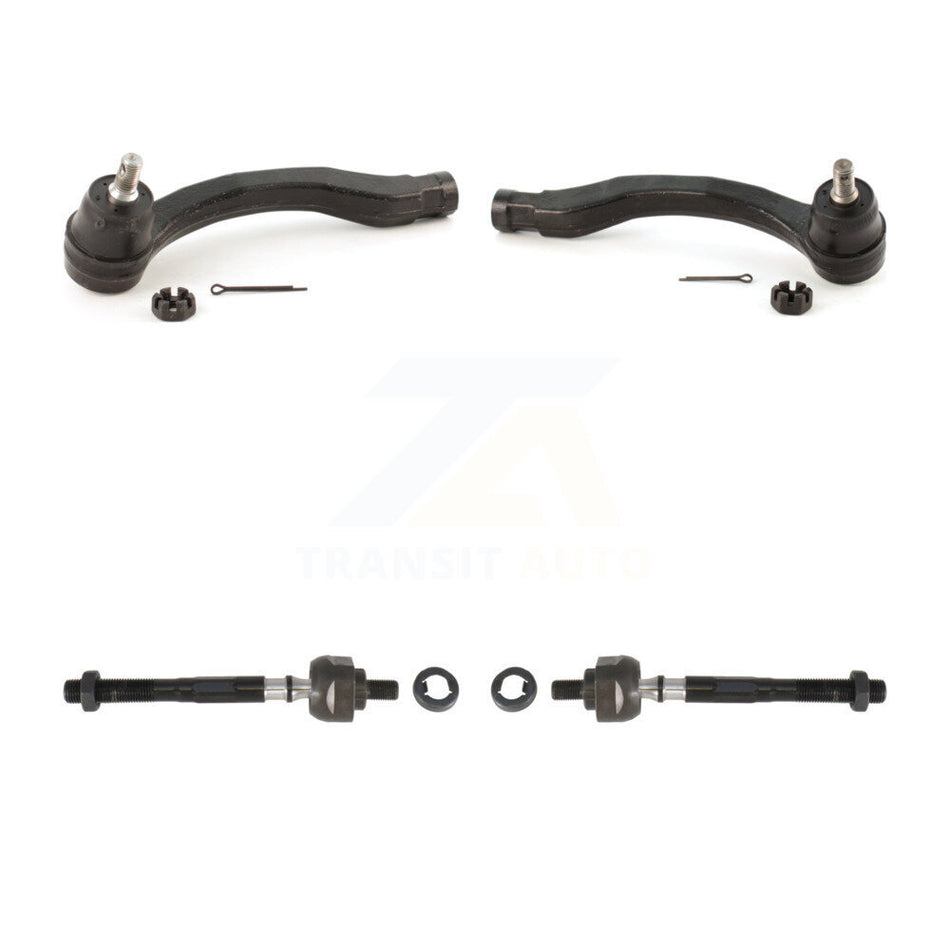 Front Outer & Inner Steering Tie Rod End Kit For Honda Civic Acura EL del Sol Integra KTR-105047