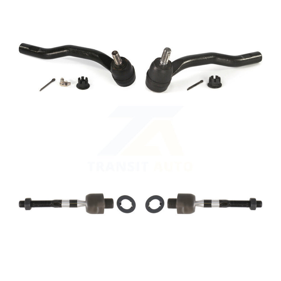 Front Outer & Inner Steering Tie Rod End Kit For 2009-2013 Mazda 6 KTR-105090
