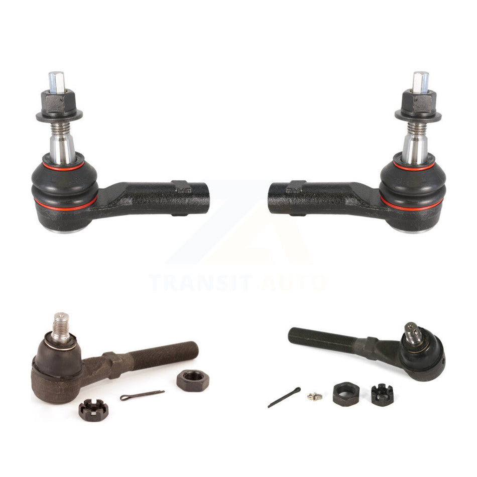 Front Outer & Inner Tie Rod End Kit For 2004 Ford F-150 4WD 11th Digit Of Vin Is C KTR-105093