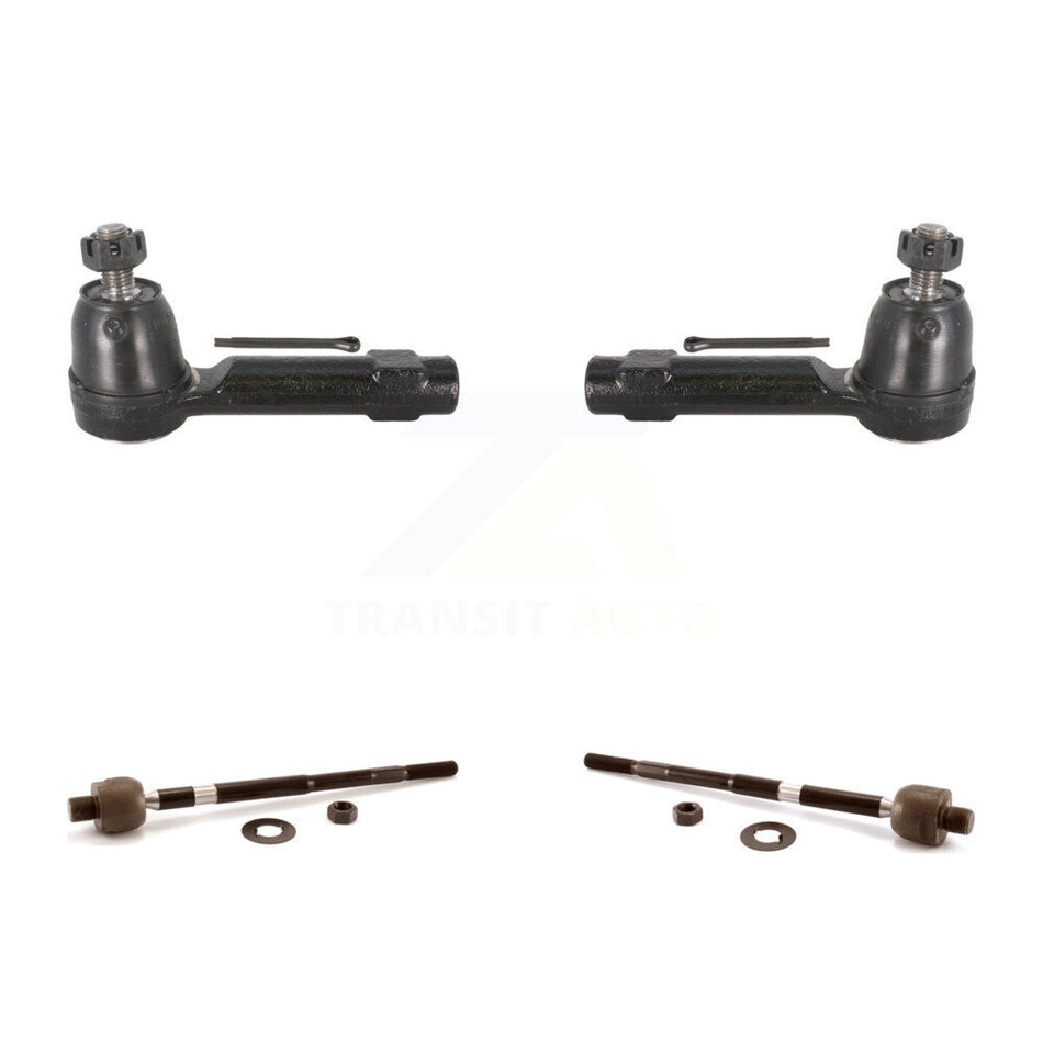 Front Outer & Inner Steering Tie Rod End Kit For 2007-2008 Honda Fit KTR-105094