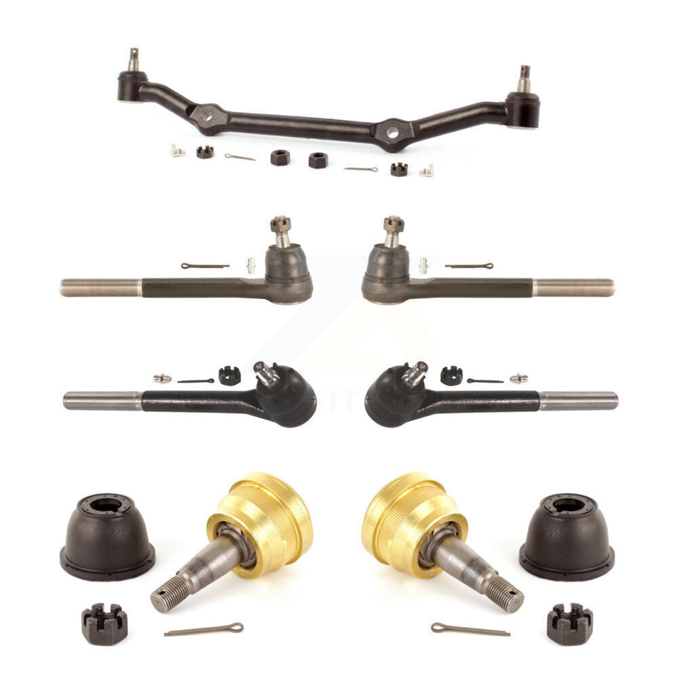 Front Inner Outer Tie Rods Center Link & Lower Ball Joints Kit For Chevrolet GMC Blazer KTR-105122