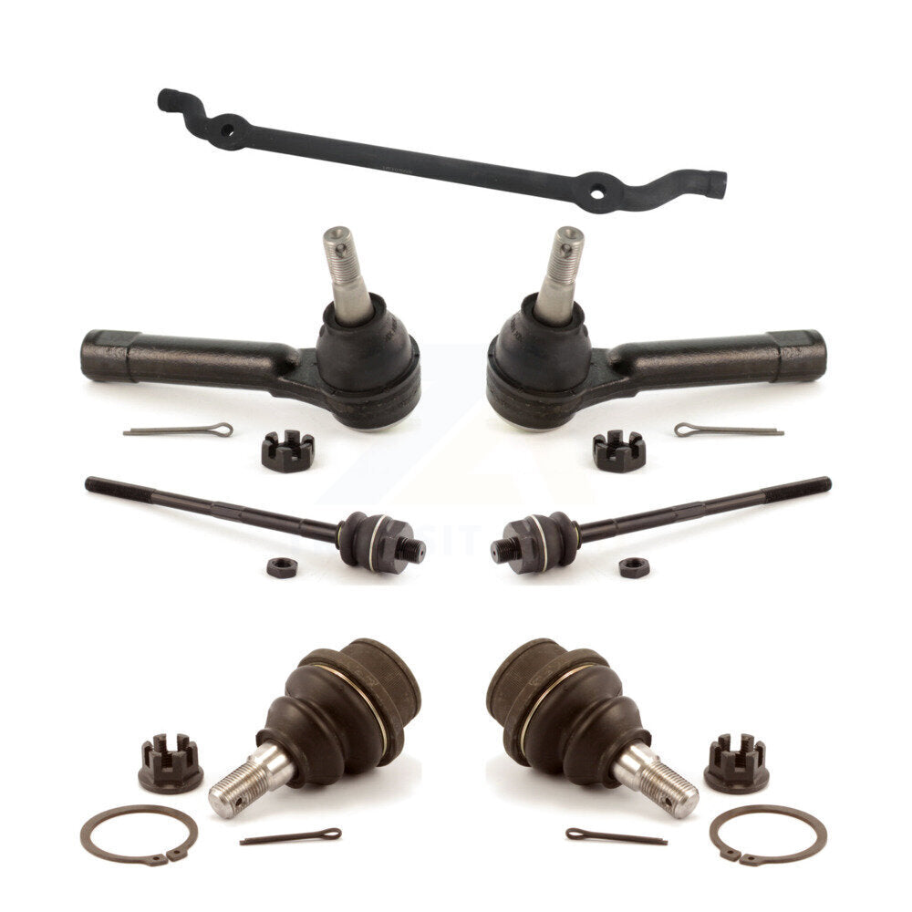 Front Inner Outer Tie Rods Center Link & Lower Ball Joints Kit For Chevrolet GMC 1500 XL KTR-105123