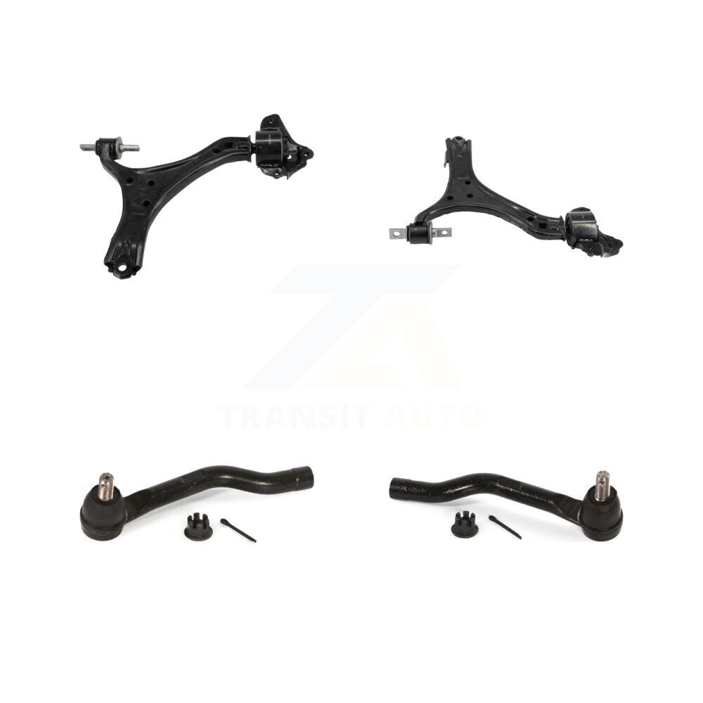 Front Suspension Control Arm & Tie Rod End Kit For 13-17 Honda Accord Manual transmission KTR-105151