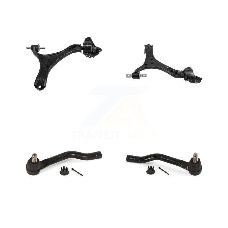 Front Suspension Control Arm & Tie Rod End Kit For 13-17 Honda Accord Manual transmission KTR-105151