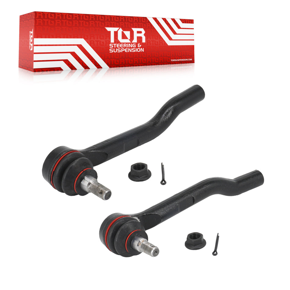 Front Outer Steering Tie Rod End Kit For 2018-2024 Honda Odyssey KTR-105160