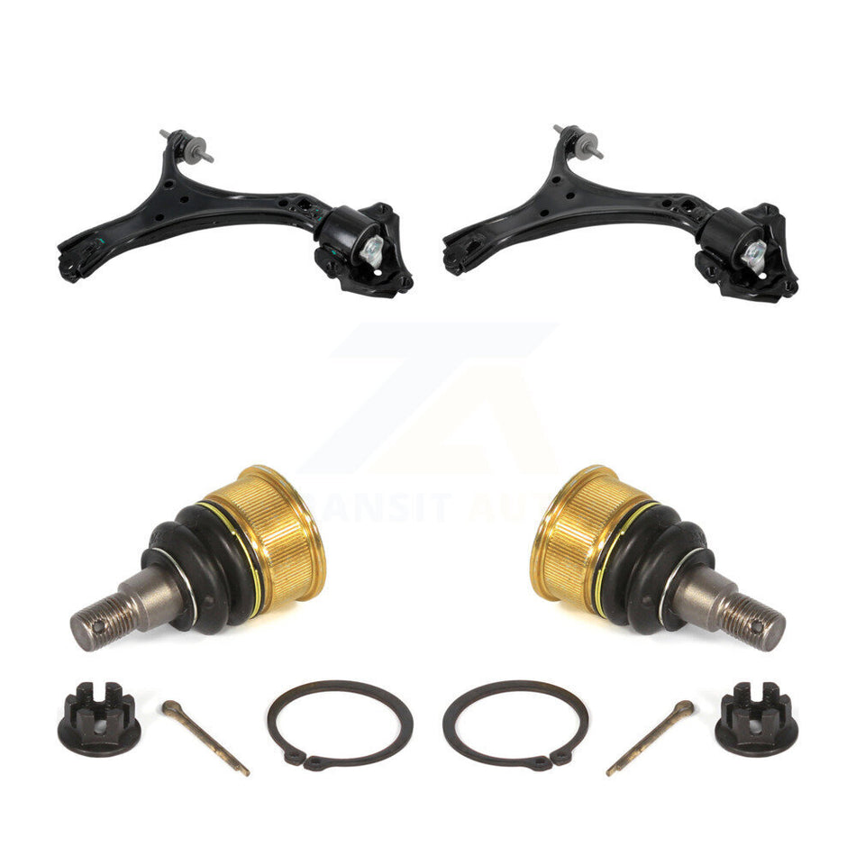 Front Lower Suspension Control Arm And Ball Joints Kit For Honda Accord Acura TLX KTR-105255