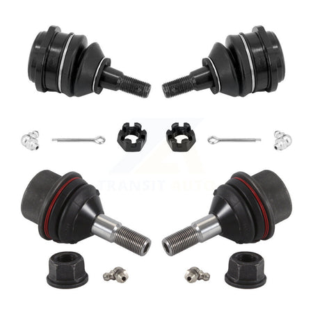 Front Lower & Upper Ball Joints Kit For 2011-2015 Jeep Grand Cherokee Dodge Durango KTR-105367
