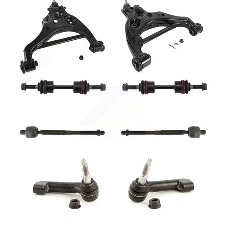 Front Lower Control Arm & Ball Joint Tie Rod End Link Kit (8Pc) For Ford F-150 Expedition KTR-105486