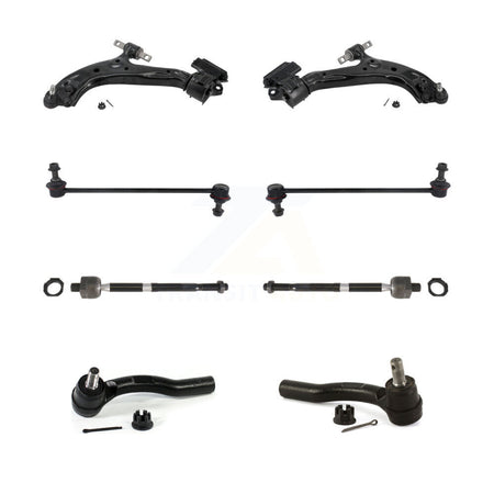 Front Lower Control Arm & Ball Joint Tie Rod End Link Kit (8Pc) For 2012-2014 Honda CR-V KTR-105492