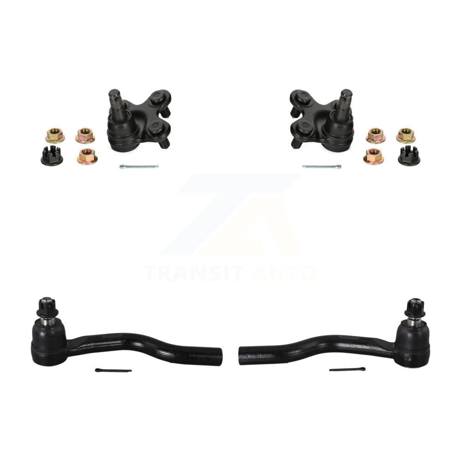 Front Suspension Lower Ball Joint And Outer Tie Rod End Kit For 2019-2025 Acura RDX KTR-105538