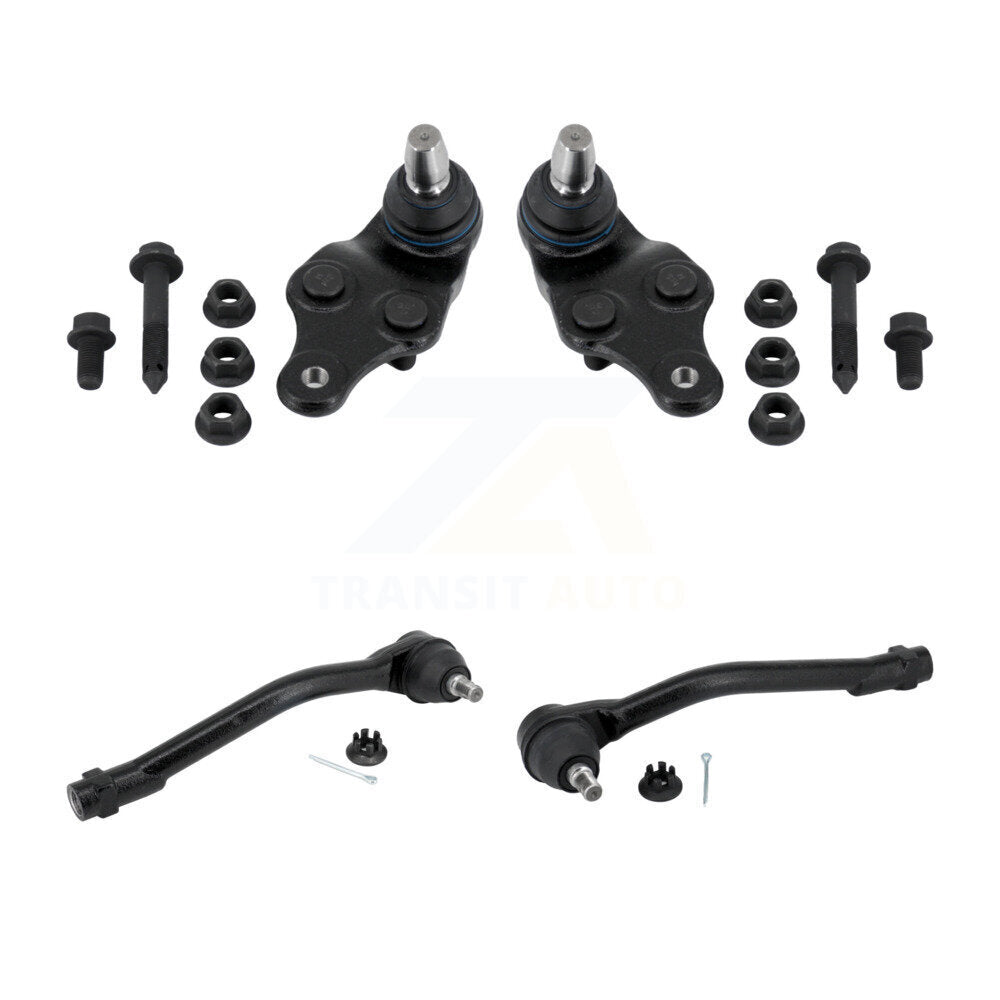 Front Suspension Lower Ball Joint And Outer Tie Rod End Kit For 2015-2021 Kia Sedona KTR-105541