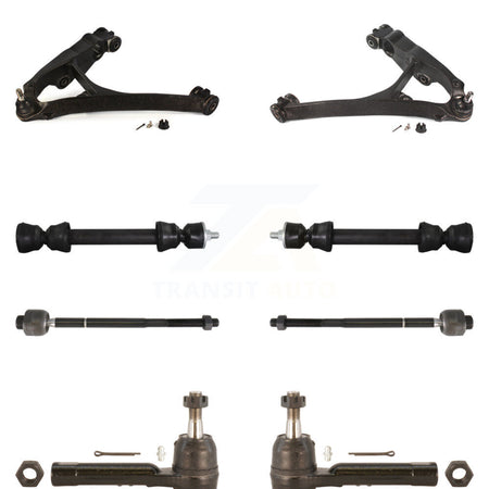 Front Lower Control Arm Ball Joint Inner & Outer Tie Rod End Link Kit (8Pc) For GMC 1500 KTR-105553