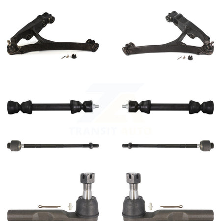 Front Lower Control Arm Ball Joint Inner & Outer Tie Rod End Link Kit (8Pc) For Chevrolet KTR-105558