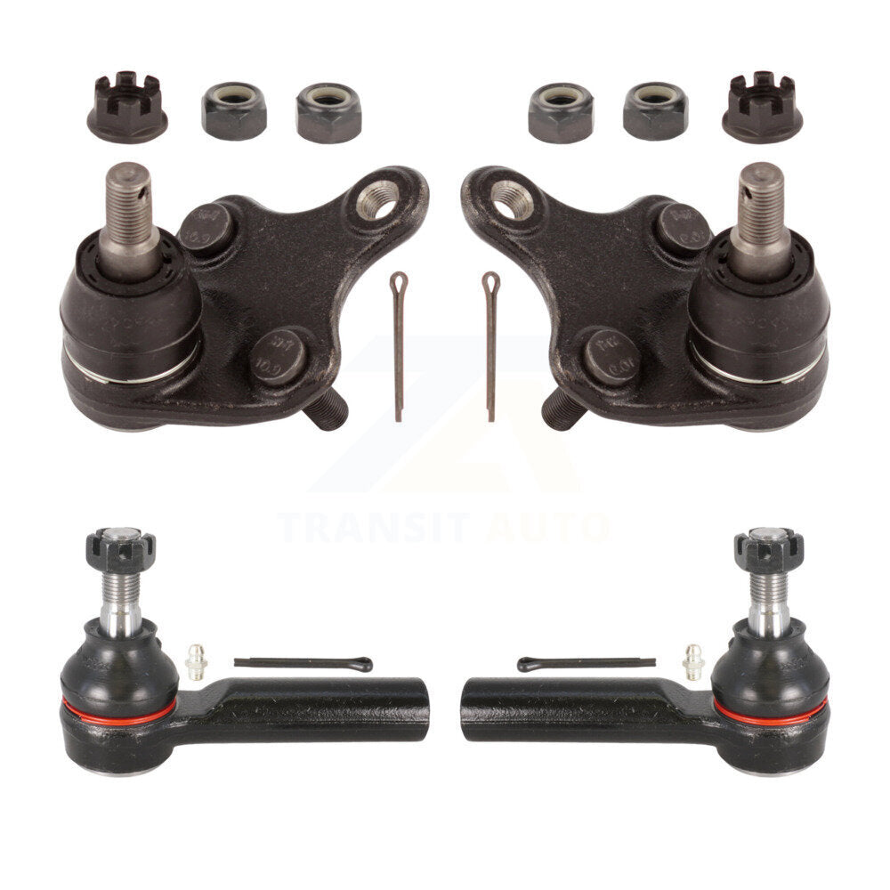 Front Suspension Lower Ball Joint And Outer Tie Rod End Kit For 2018 Toyota Corolla iM KTR-105570