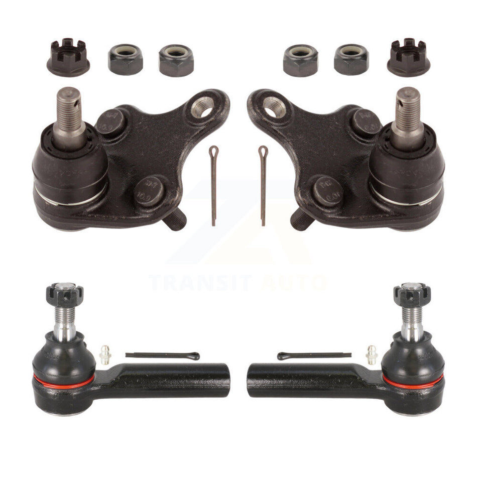 Front Suspension Lower Ball Joint And Outer Tie Rod End Kit For 2018 Toyota Corolla iM KTR-105570