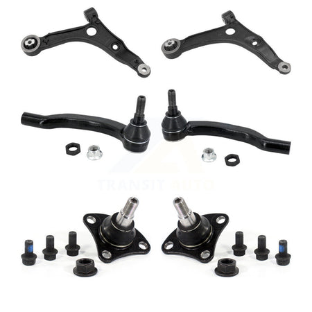 Front Lower Control Arm Tie Rod End Ball Joint Kit (6Pc) For Ram ProMaster 2500 EV KTR-105576